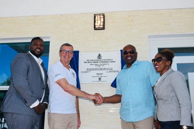 PM opens Berry Islands community center