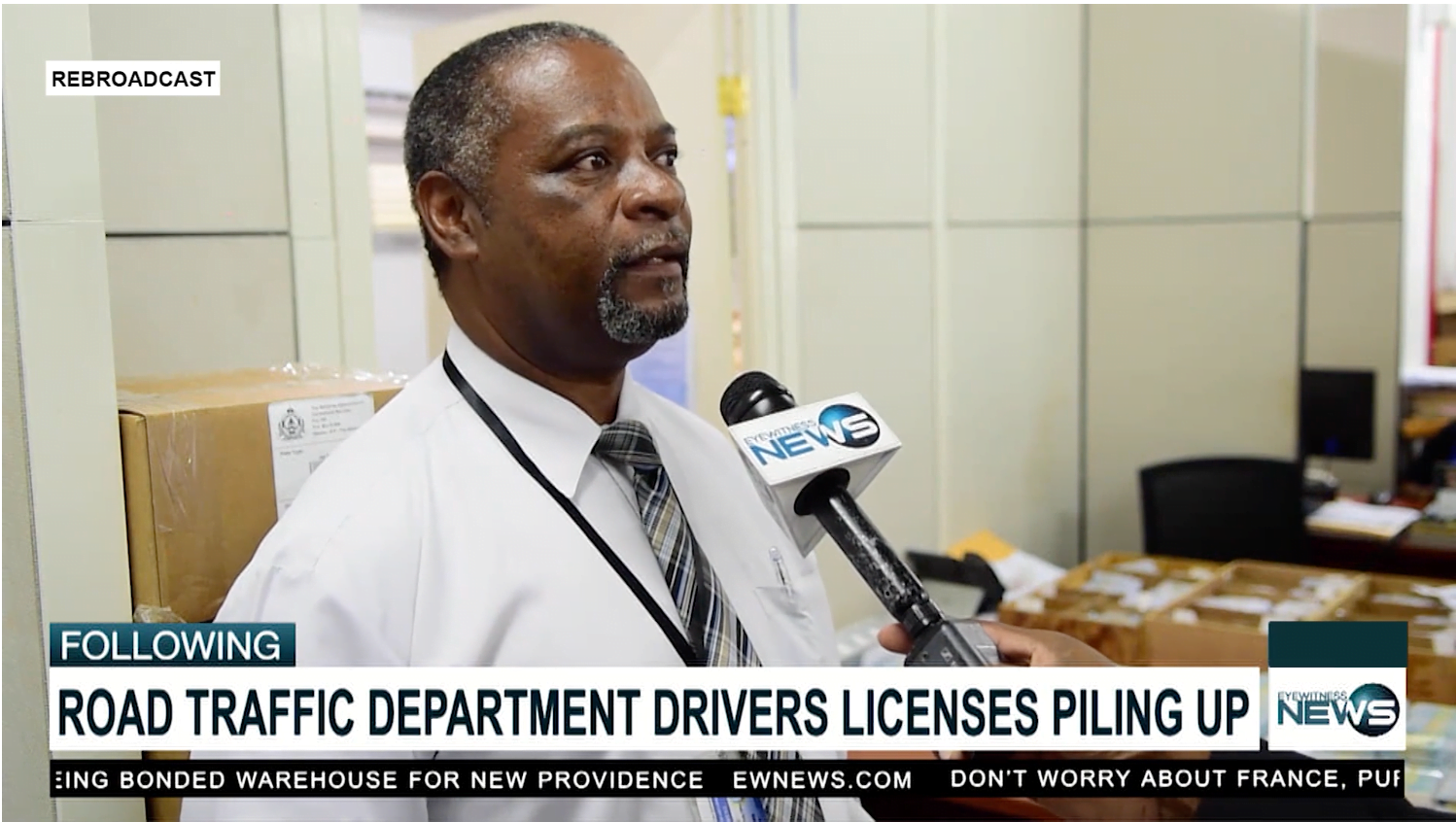 ROAD TRAFFIC DEPARTMENT DRIVERS LICENSES PILING UP