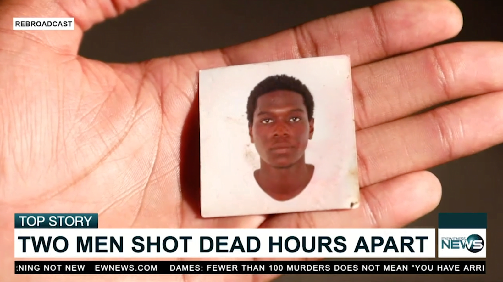 TWO MEN SHOT DEAD HOURS APART