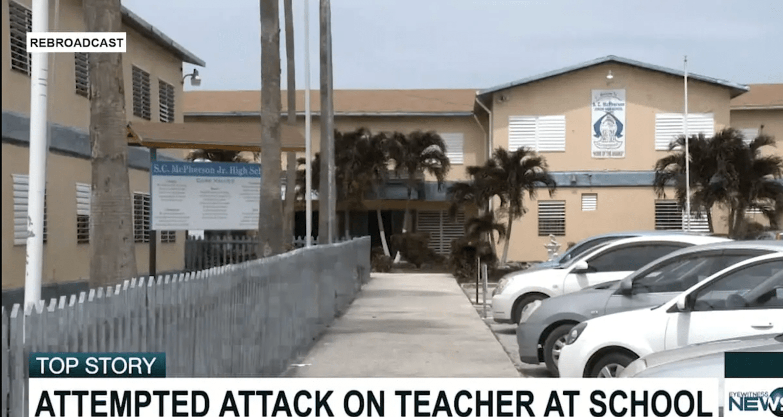 ATTEMPTED ATTACK ON TEACHER AT SCHOOL