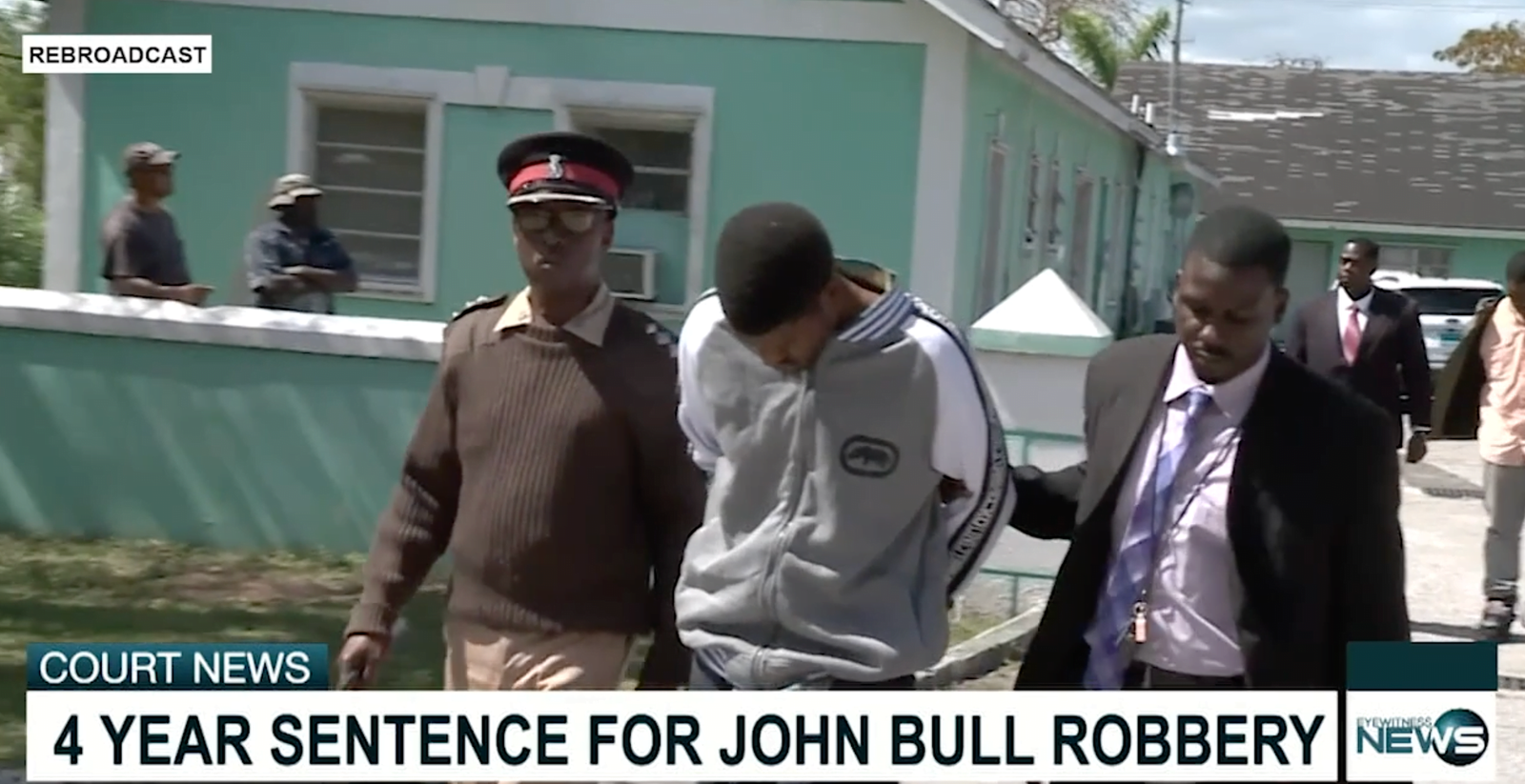 FOUR-YEAR SENTENCE FOR JOHN BULL ROBBERY