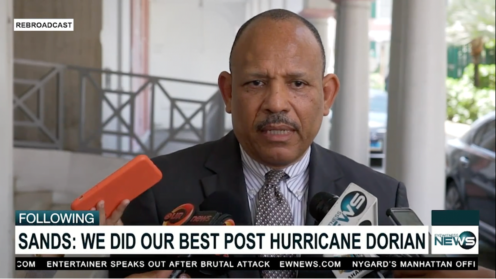 SANDS: WE DID OUR BEST POST HURRICANE DORIAN