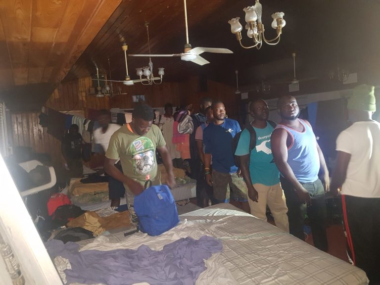 Authorities arrest 109 Abaco church “squatters”