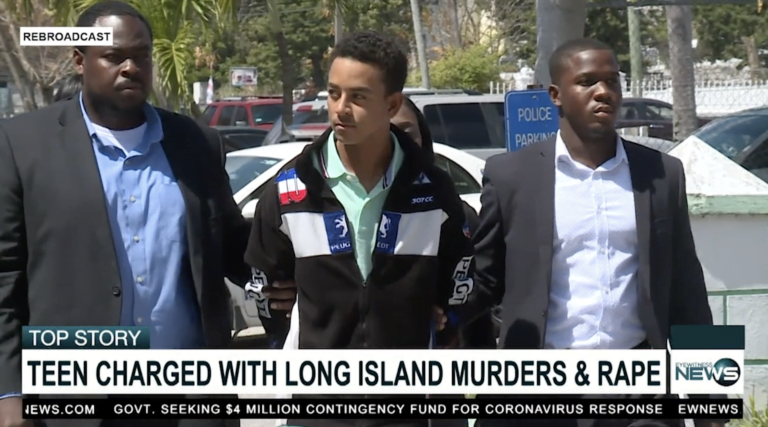 TEEN CHARGED WITH LONG ISLAND MURDERS AND RAPE