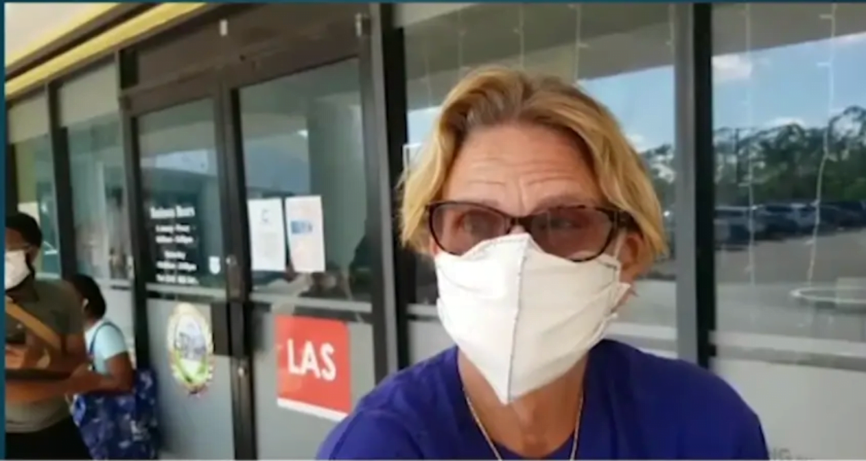 GRAND BAHAMA EXPERIENCES CHAOS AT SUPERMARKETS