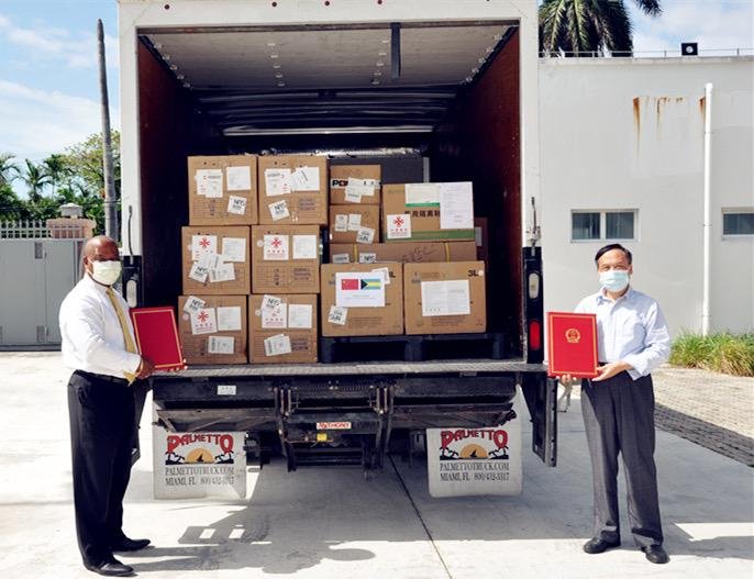 China makes third donation of COVID-19 medical supplies