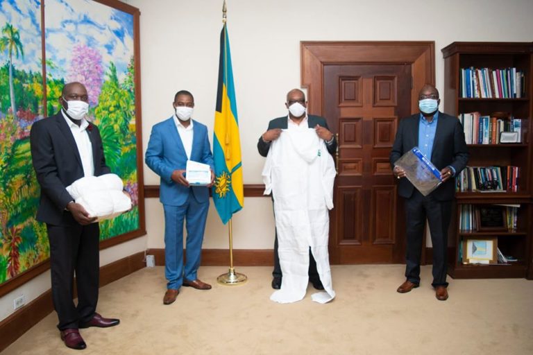 PM receives PPE donation