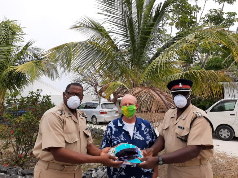 Androsia Batik Factory donates hundreds of masks to frontline workers