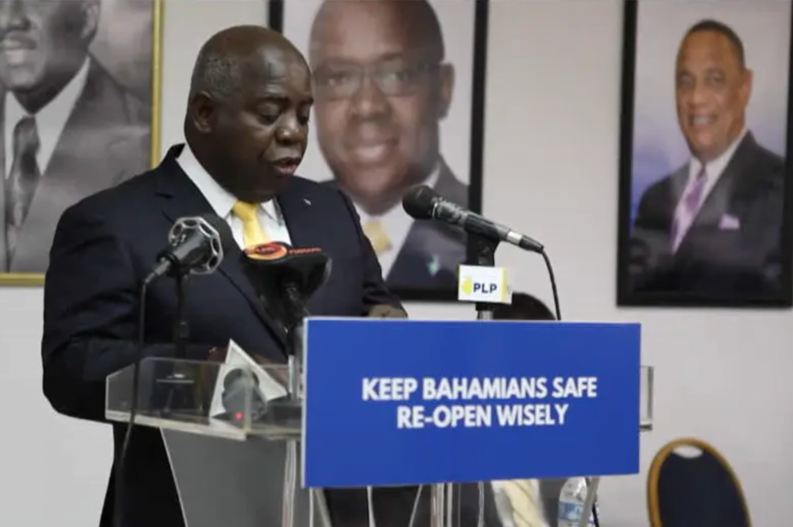 DAVIS: DR. MINNIS ‘AFRAID’ TO ANSWER QUESTIONS