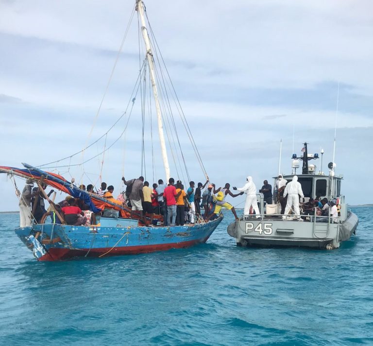 44 Haitian migrants apprehended in the Exuma Cays