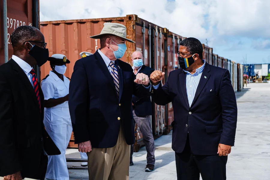 United States donates $3.6 mil. in modular shelters, rescue boats, and construction materials for Hurricane response