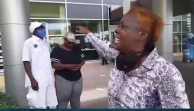 PROTESTORS CALLING FOR CONDITIONS AT PMH TO IMPROVE