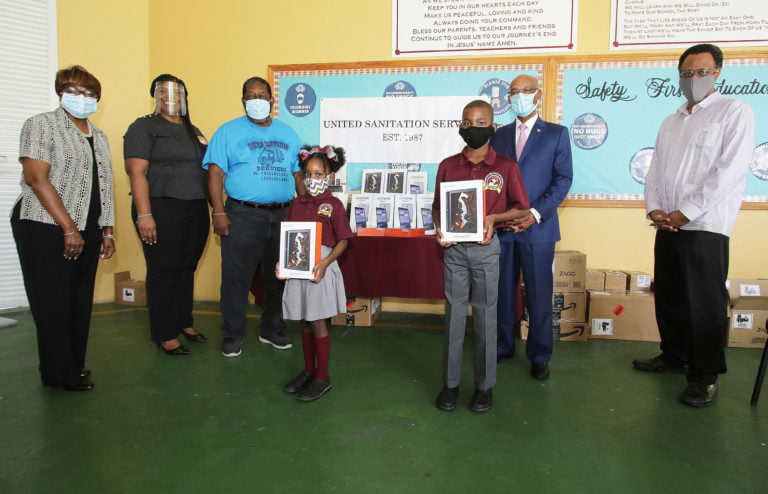 T.G. Glover School gifted tablets by local business