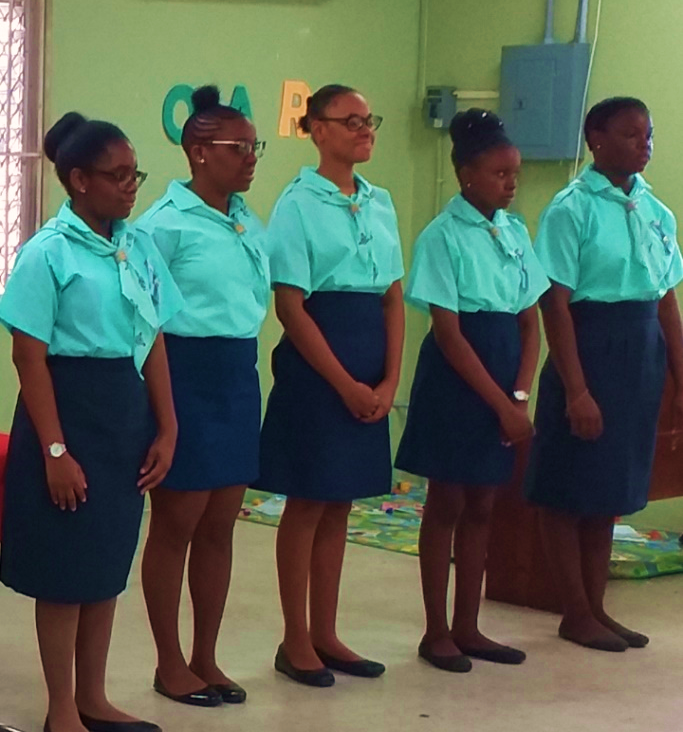 Bahamas Girl Guides Association Rangers go ‘”virtual”, thank healthcare providers