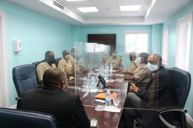 Bridge Authority meets with PI police officers