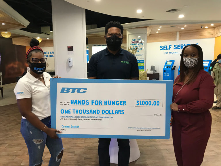 BTC gifts five community organizations with monetary support to brighten the holidays