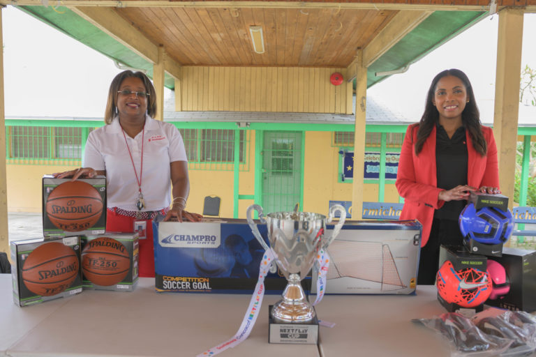 Scotiabank Next Play soccer champions receive prize gear