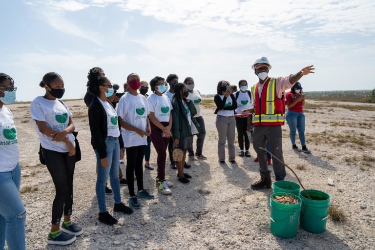 FEM STEM Bahamas tours NPEP, views advancements in waste management