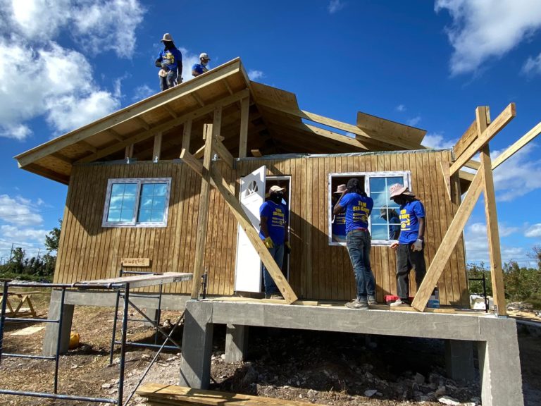 Sweetings Cay Home Project receives $250,000 donation for Dorian survivors