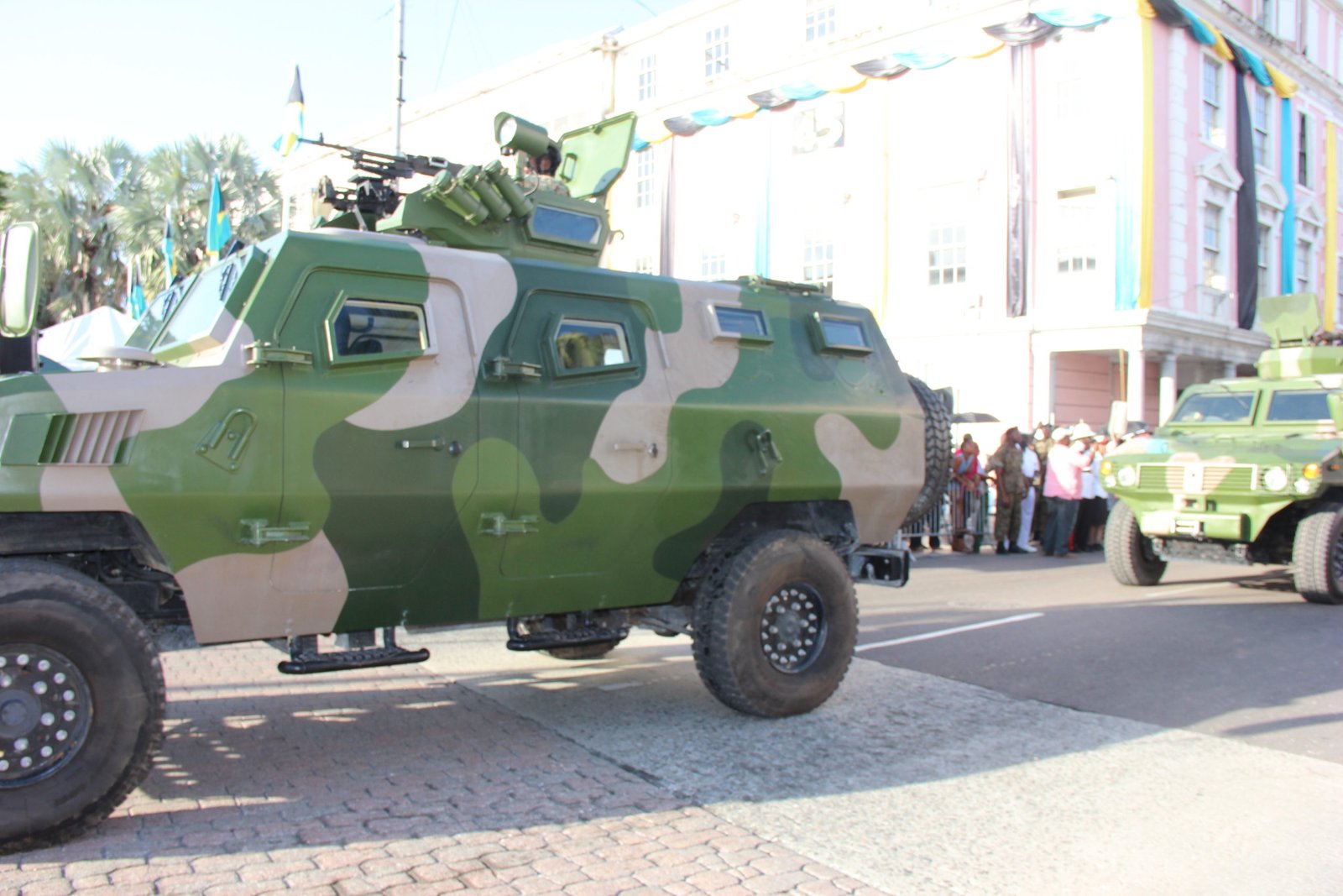 JUST A DRILL: RBDF assures armored vehicles on NP not a response to any ...