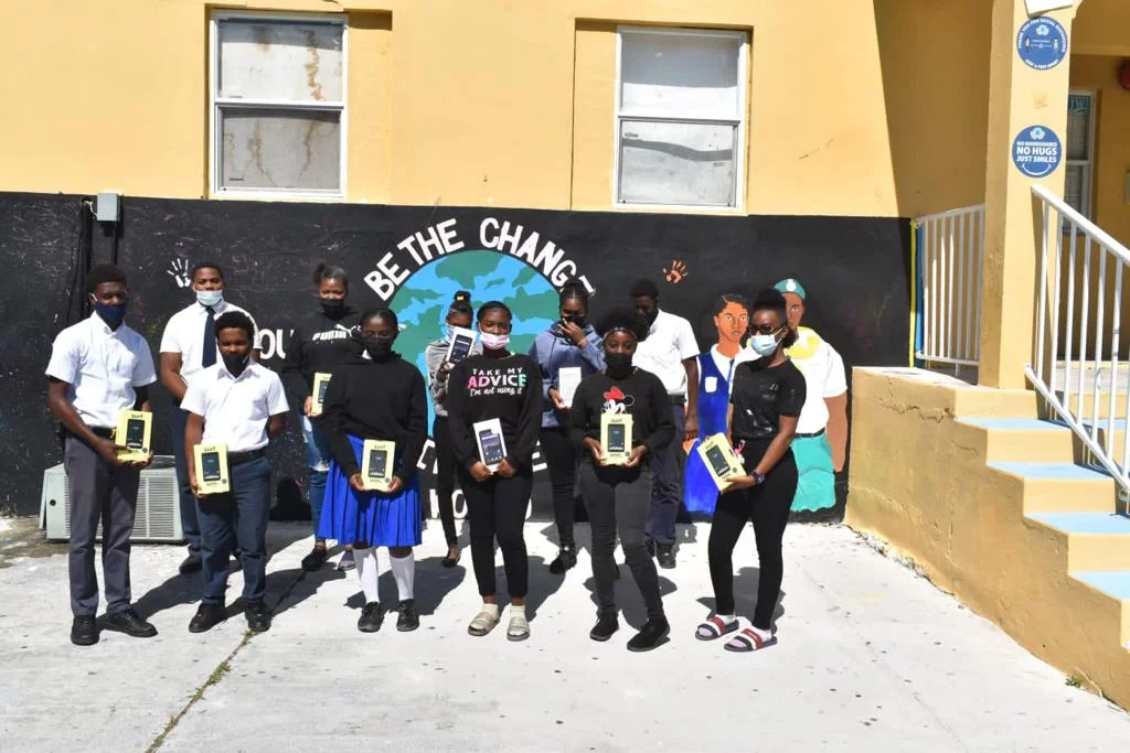 IMS makes tech donation to Bimini while promoting maritime careers