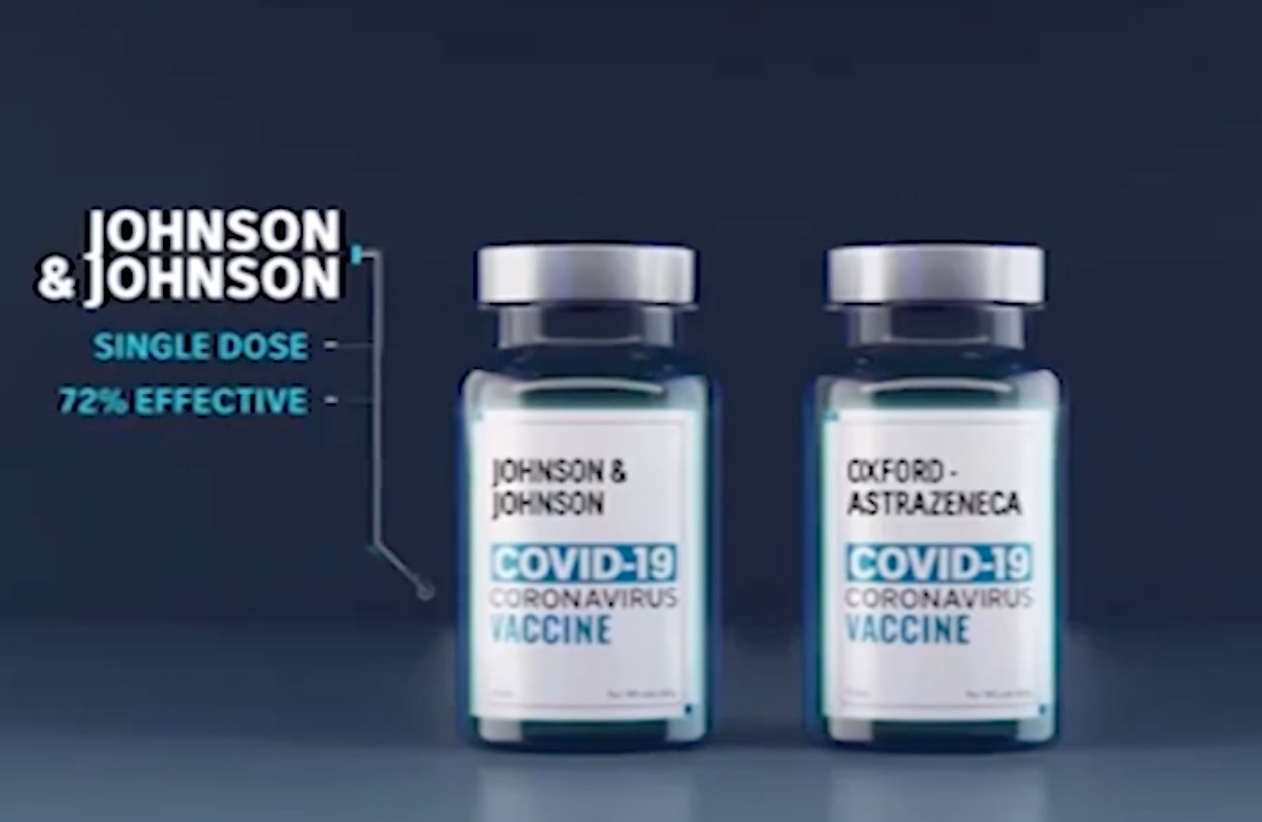COVAX TO MOVE AHEAD WITH J&J VACCINE DISTRIBUTION DESPITE BLOOD CLOT REPORTS