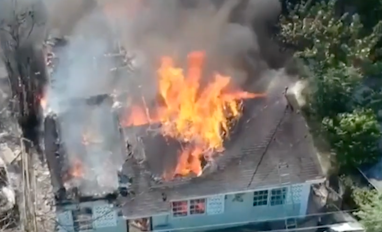 SUNDAY BLAZE RENDERS DOZENS HOMELESS