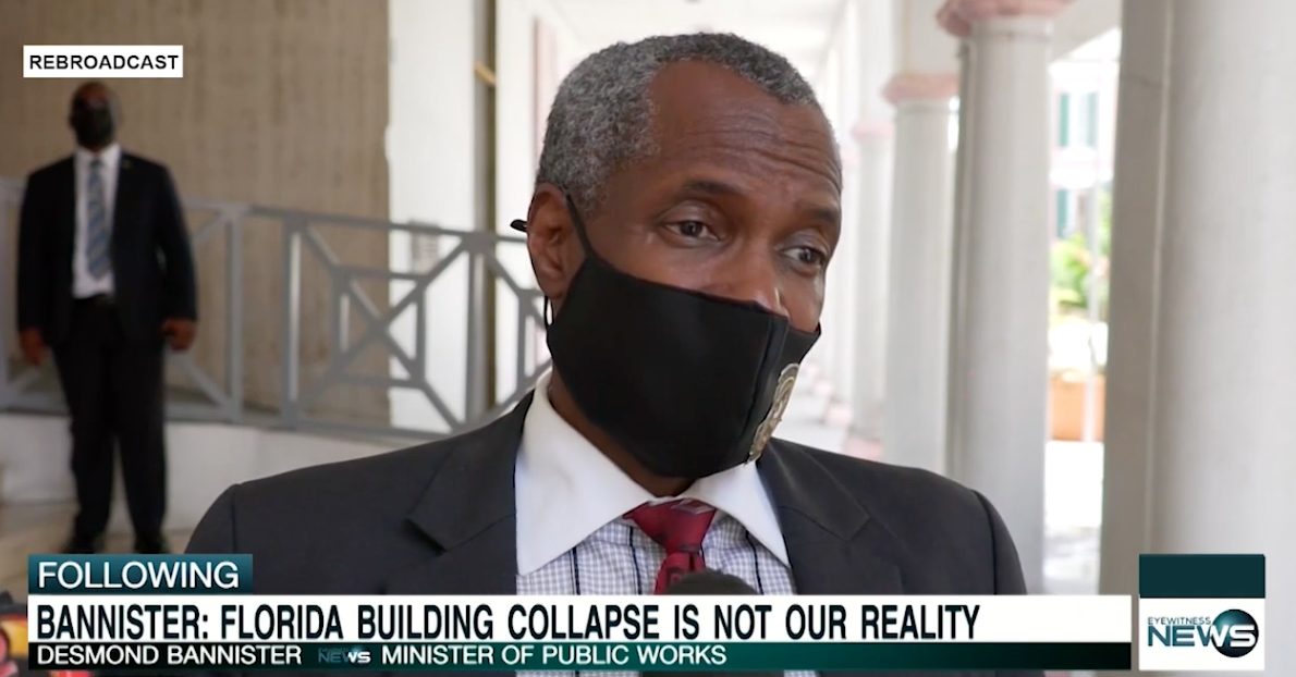 BANNISTER: FLORIDA BUILDING COLLAPSE IS NOT OUR REALITY