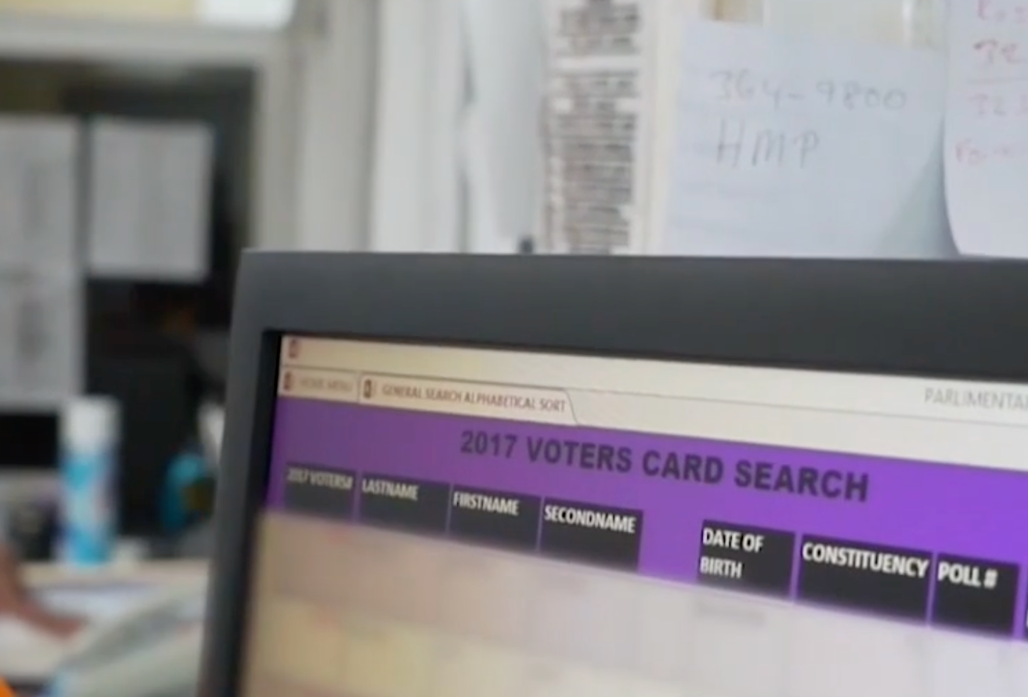 REGISTERED VOTERS CAN PARTICIPATE WITH GOVERNMENT-ISSUED ID