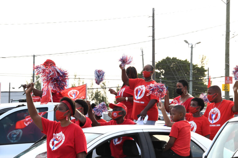 ENTERING THE RACE: Iram Lewis announces run for FNM leader as party turns 50