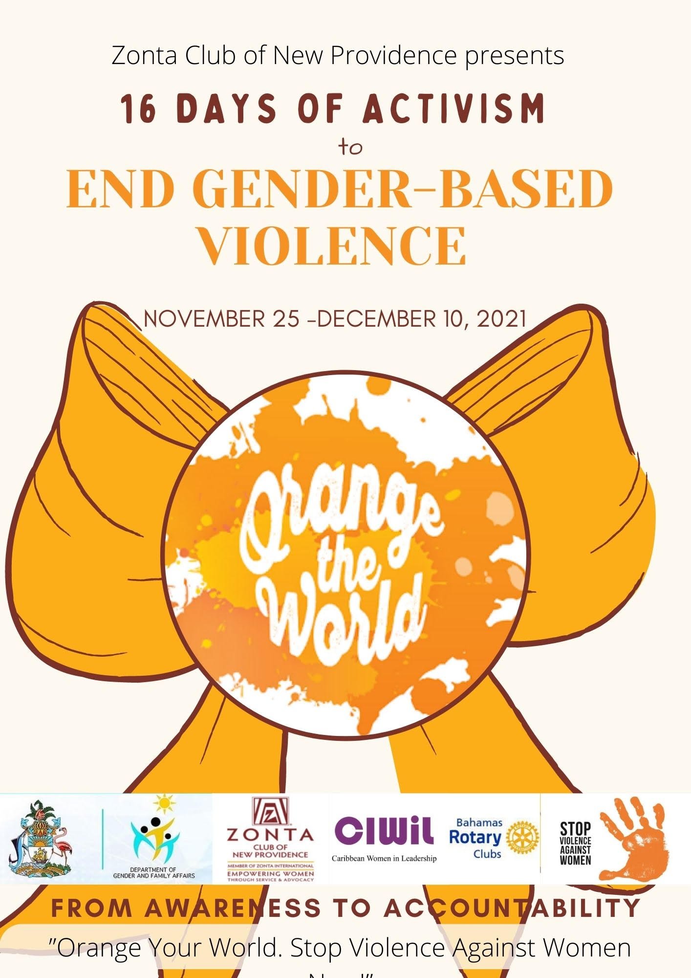 Zonta Issues Call For Bahamas To Participate In 16 Days Of Activism