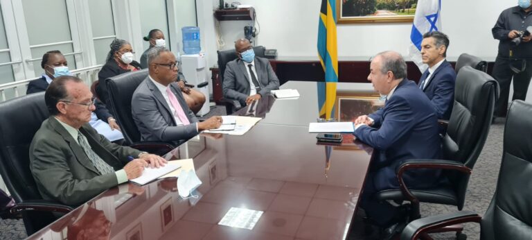 Ambassador of Israel Zvi Tal makes first official visit to The Bahamas