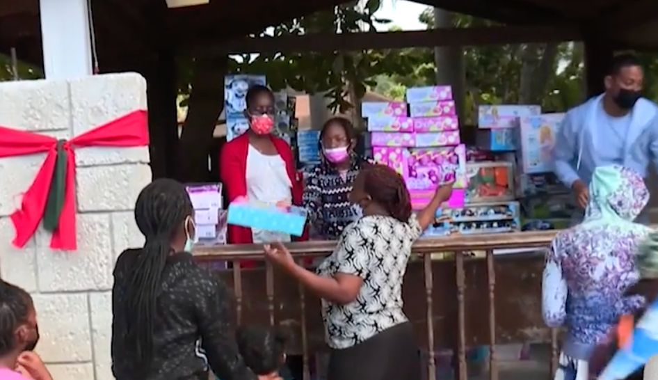 SENATORS MAKE DONATION TO SINGING BISHOP