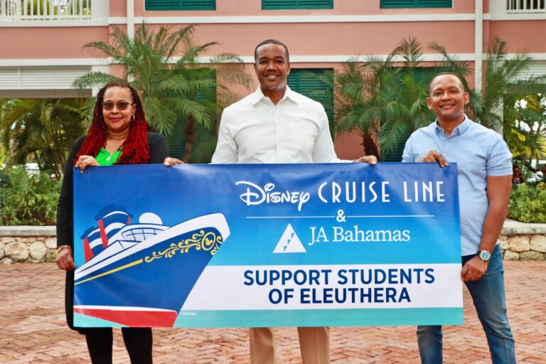 Disney Cruise Line partners with Junior Achievement Bahamas to build work readiness skills on Eleuthera