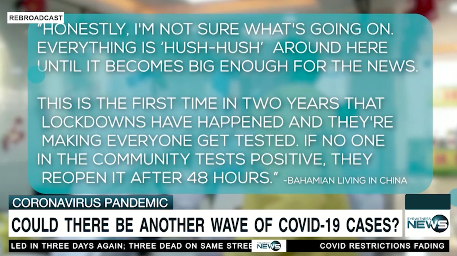 COULD THERE BE ANOTHER WAVE OF COVID-19 CASES?