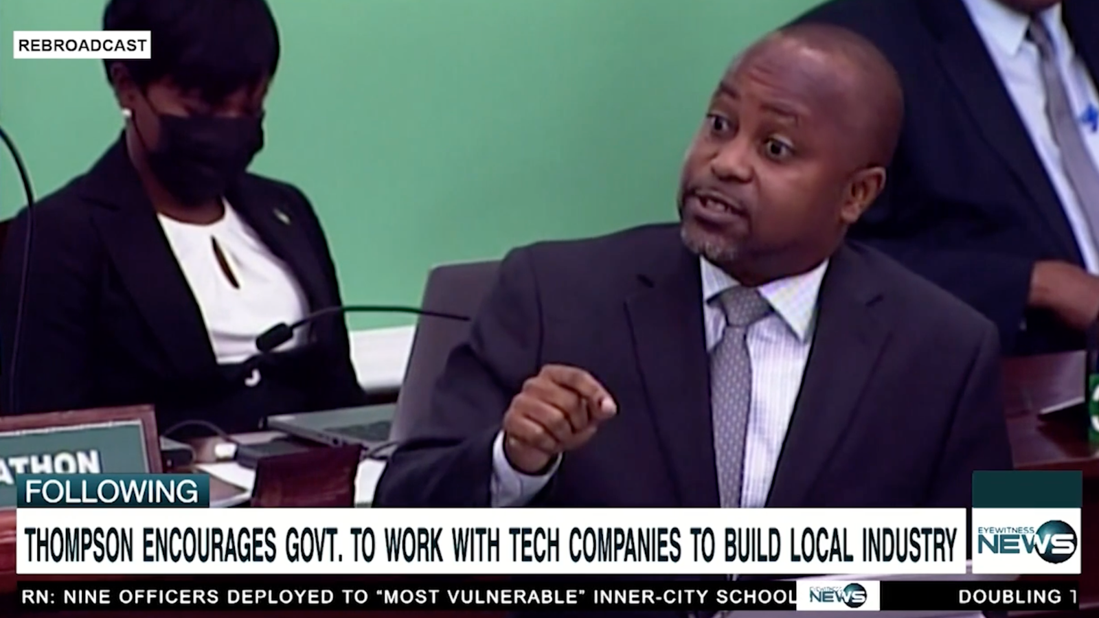 THOMPSON URGES GOV’T TO WORK WITH TECH COMPANIES, BE CONSISTENT WITH GB VENDORS