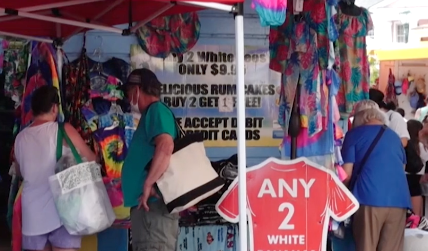 FESTIVAL PLACE VENDORS FRUSTRATED OVER BARRIERS