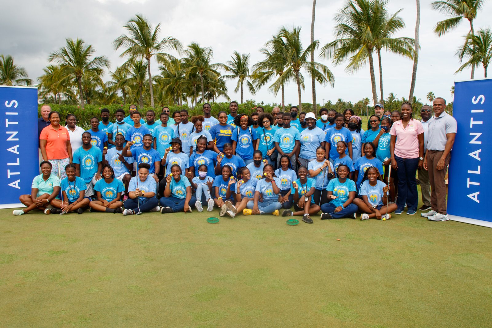GGYA participants bag free Ocean Club golf lesson 