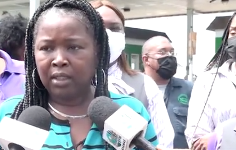 BRIDGE AUTHORITY WORKERS DEMONSTRATE