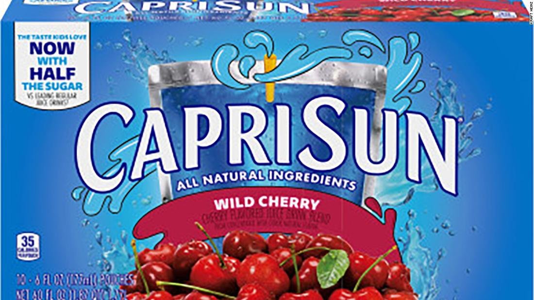 CAPRI-SUN RECALLED DUE TO CONTAMINATION