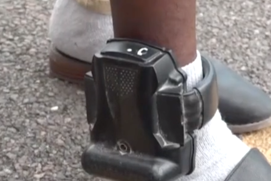 WOMAN MAKES PLEA FOR ANKLE MONITOR TO BE REMOVED