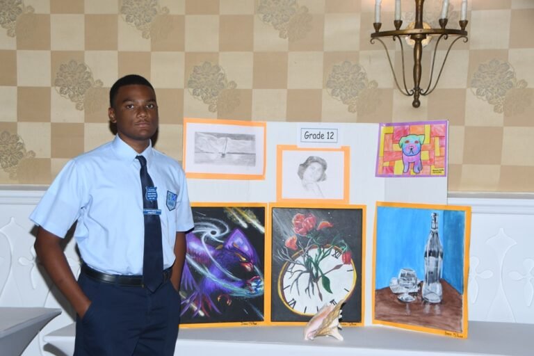 Exuma’s young artists shine at Sandals