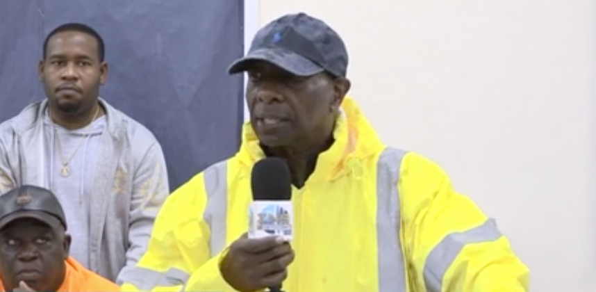 HURRICANE NICOLE OVER EAST GRAND BAHAMA