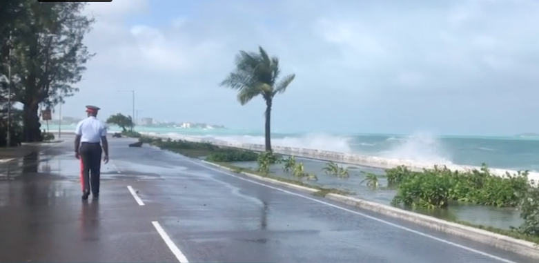 GO-SLOW BEND IN NEW PROVIDENCE IMPASSABLE FOR MOTORISTS