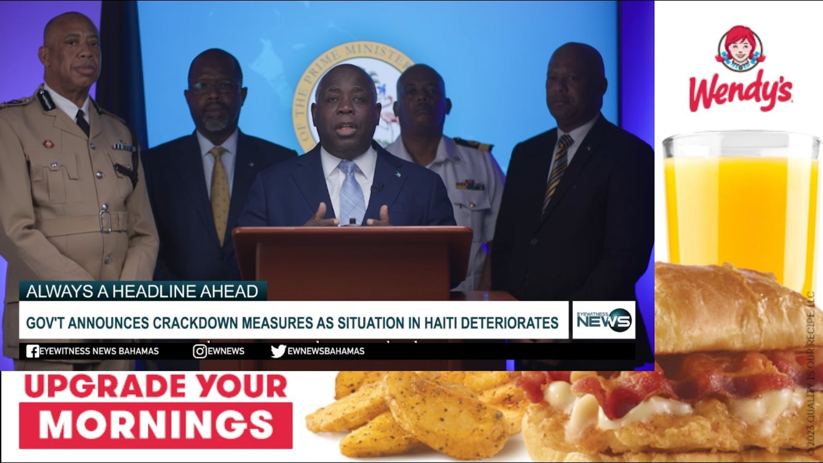 Gov T Announces Crackdown Measures As A Situation In Haiti Deteriorates