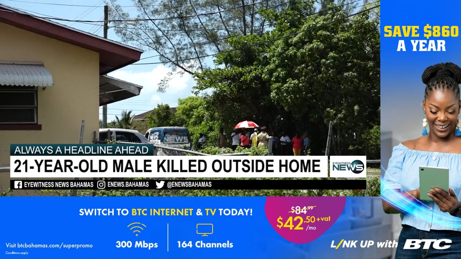 21 year old Male Killed Outside Home Eye Witness News