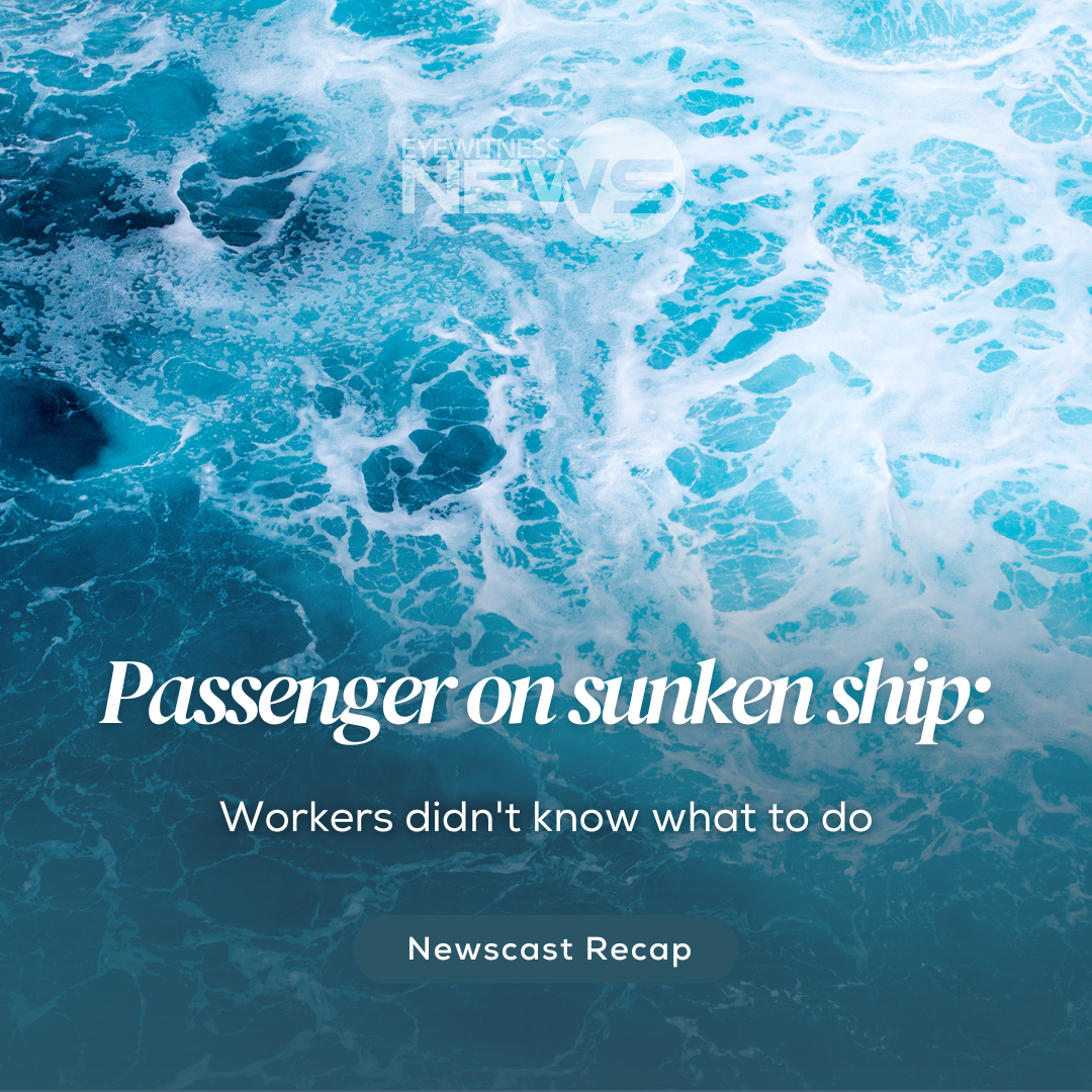Passenger on sunken ship: Workers didn’t know what to do