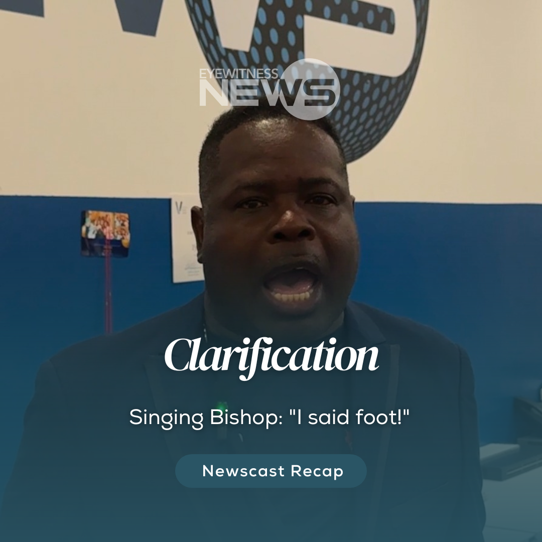 Singing Bishop: “I said foot!”