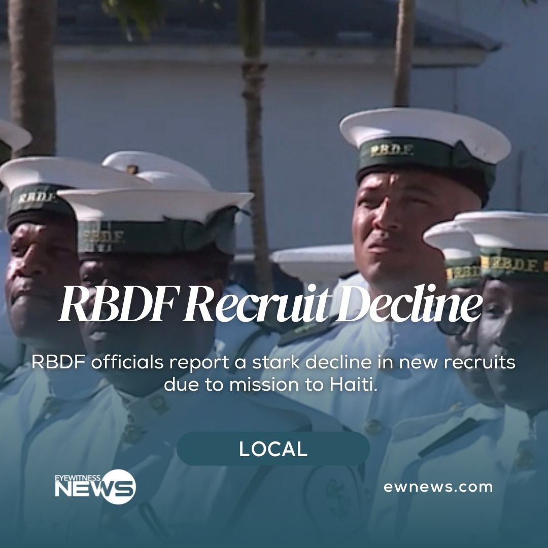 Decline in RBDF recruits due to mission to Haiti