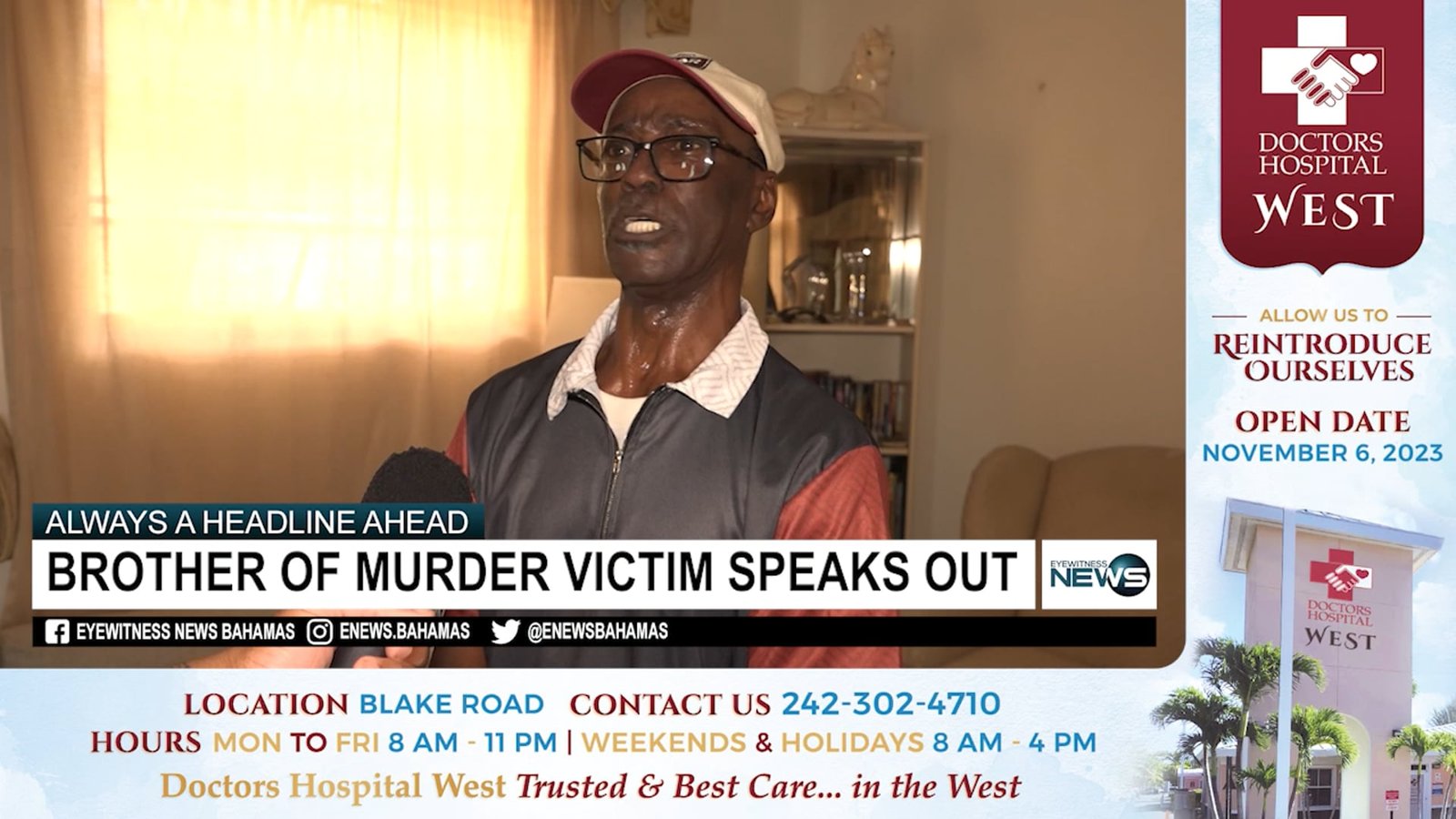 Brother Of Murder Victim Speaks Out – Eye Witness News